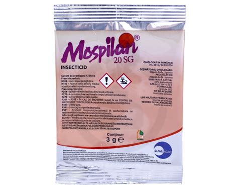 Mospilan Sg G Insecticid Nippon Soda Acetamiprid Magazin