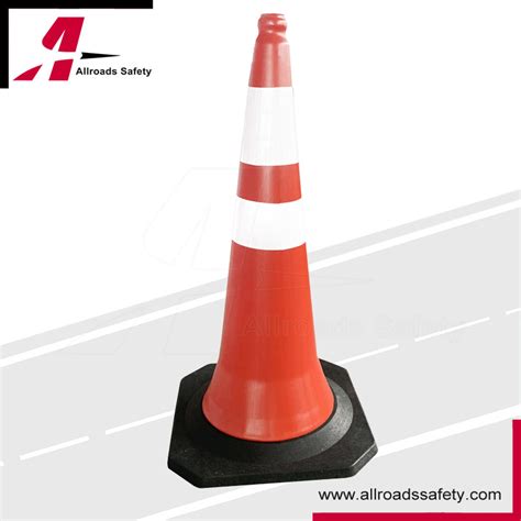 100cm PE Traffic Parking Lot Safety Cone Traffic Safety Plastic