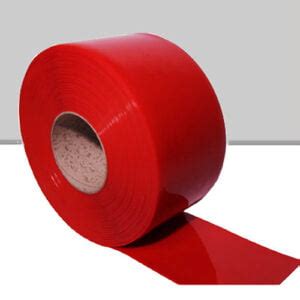 Solid Red Pvc Rolls M Best Prices From Redwood Strip Curtains