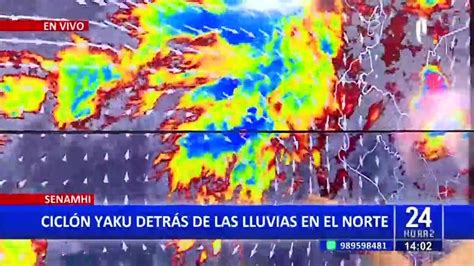 Senamhi Advierte Intensas Lluvias En La Costa Norte Y Centro Del Perú Debido A Ciclón “yaku