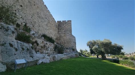 A Tour Along The Western Wall Of The Old City Of Jerusalem Not The