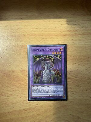 Yugioh Doom Virus Dragon Blue Dlcs En Ultra Rare St