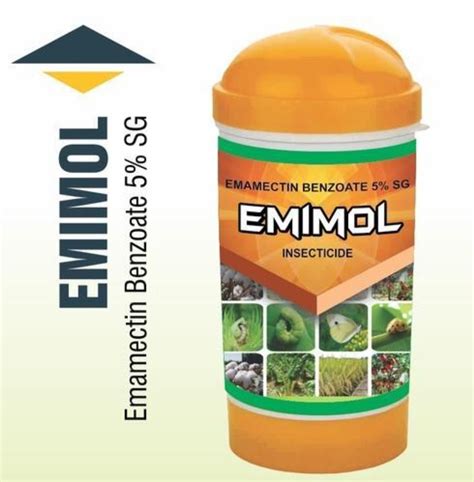 Emamectin Benzoate 5 SG Insecticide For Agriculture Packaging Type