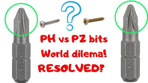 Screws Phillips Or Pozidriv Experiment PH Vs PZ Bits And Screws