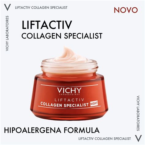 VICHY LIFTACTIV COLLAGEN SPECIALIST Noćna Nega za Korekciju Bora