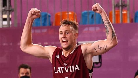 Latvia Wins Gold In Inaugural Olympic Men S 3x3 Basketball CBC Sports