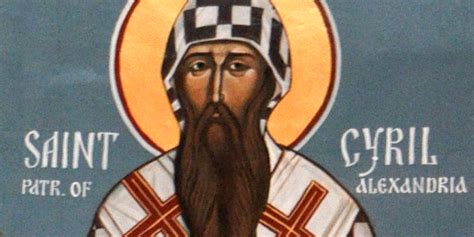 St Cyril Of Alexandria Believed This Was The Cure For All Of Our