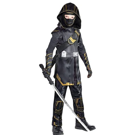 gold ninja costume 1