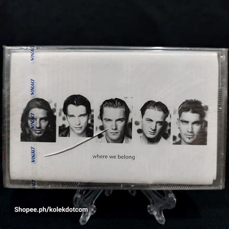 Sealed Boy Zone Where We Belong Album Cassette Tape On Carousell