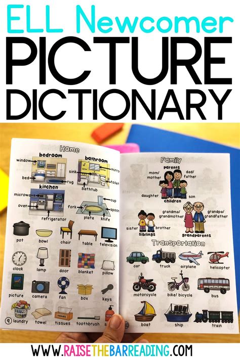 The Power Of Picture Dictionaries For Newcomer Esl Students Artofit