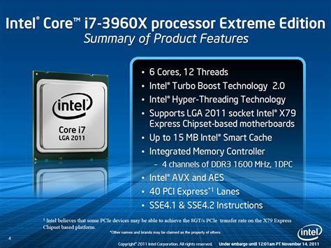 Intel Sandy Bridge E Debuts Core I7 3960X Reviewed Sandy Bridge E