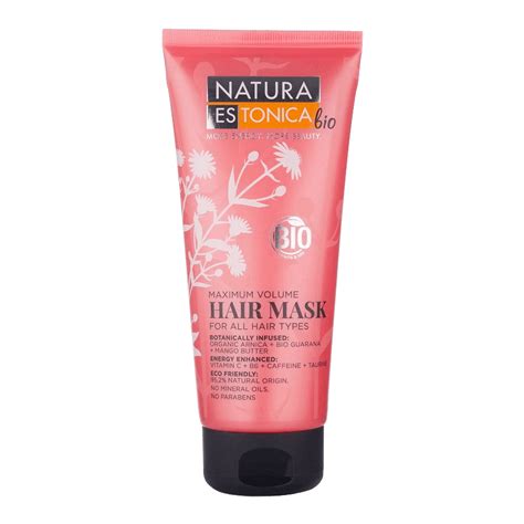 Natura Estonica Bio Maximum Volume Hair Mask 200 Ml 2 49 EUR Luxplus Nl