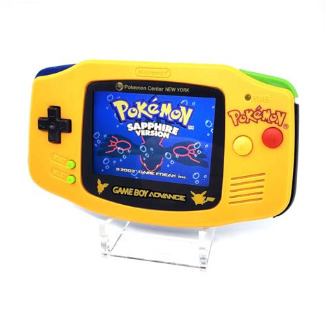 Nintendo Gameboy Advance Ips V2 Pokemon Yellow Edition☝ Descubra O