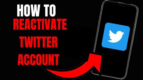 How To Reactivate Your Twitter Account Step By Step Guide YouTube