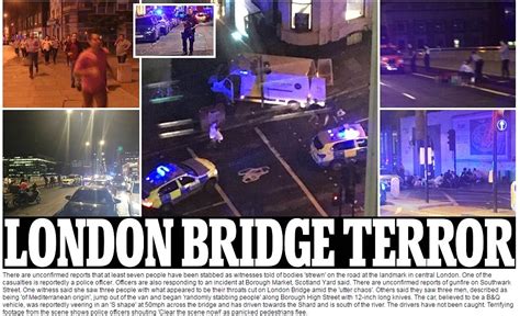 Caminhonete Atropela Vários Pedestres Na London Bridge Segundo “bbc