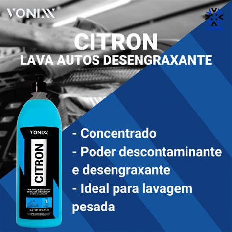 Shampoo Citron Vonixx Lava Autos Desengraxante 1 5L Yamase