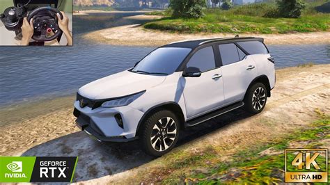 Fortuner Legender Offroad In The River Steering Wheel Gta