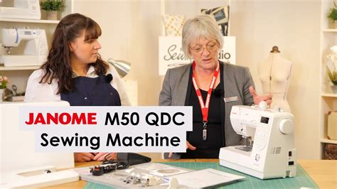 Janome M50 QDC Sewing Machine Overview YouTube