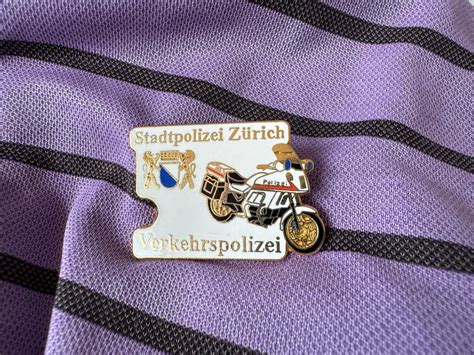 pin pins Stadtpolizei Zürich Verkehrspolizei limited edition Kaufen