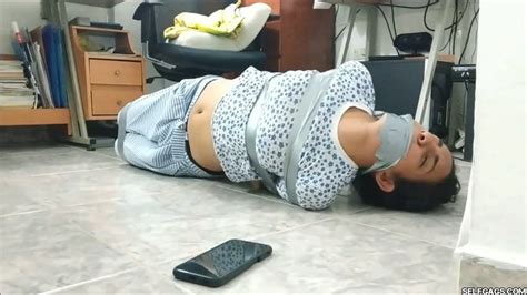 Bound And Gagged Girl Struggles In Her Pajamas Selfgags Nude Pics XHamster