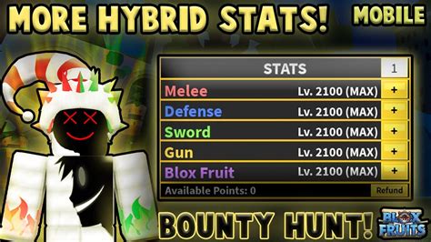 Best Hybrid Stats Bounty Hunting Montage Mobile L Roblox Blox