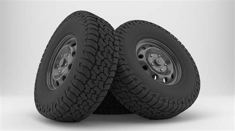 Falken Wildpeak At3w All Terrain Radial Tire 3d Model Cgtrader