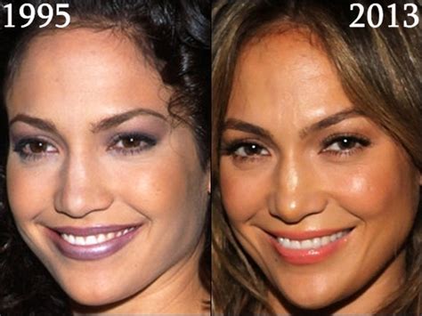 jlo jennifer lopez then and now, before and after - 1995, 2013 ...