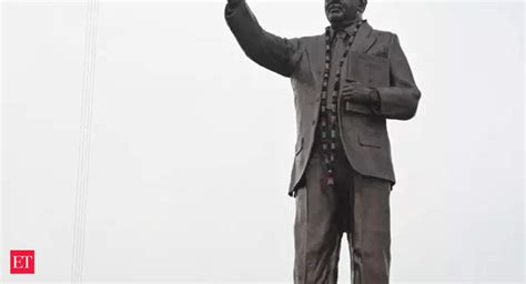 Hyderabad Ambedkar Statue Telangana Cm Kcr Unveils 125 Ft Tall Statue Of Dr Br Ambedkar In