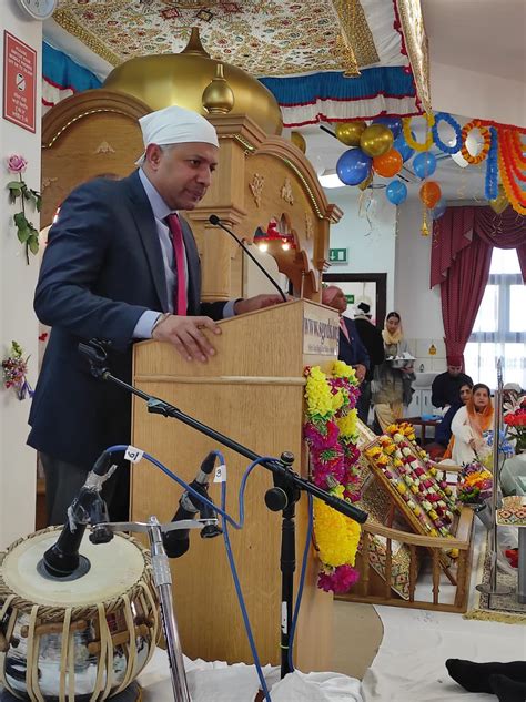 India In The Uk On Twitter Hc Vdoraiswami Visited Shri Guru Ravidass