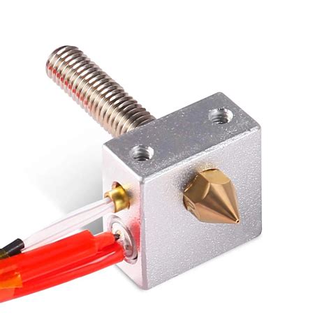 MK Hot End Extruder Nozzle Kit Mm For D Printer Assembled Extruder Brass Kits Mm A