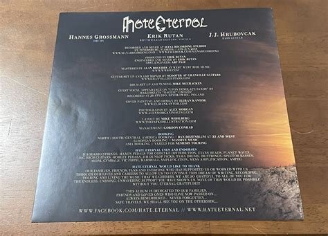 Upon Desolate Sands By Hate Eternal Record 2021 For Sale Online Ebay