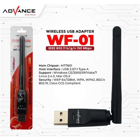 Jual Dongle Wifi Set Top Box Receiver Advance Wf Bisa Buat Laptop