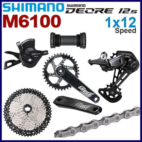 Shimano Deore M X Speed Groupset Shifter Chain Cassette Type