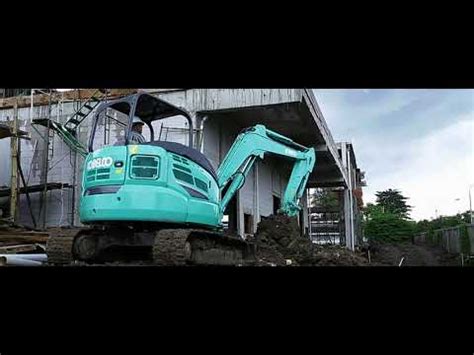 Kobelco Excavator Sk P Body Compact With High Performance Youtube