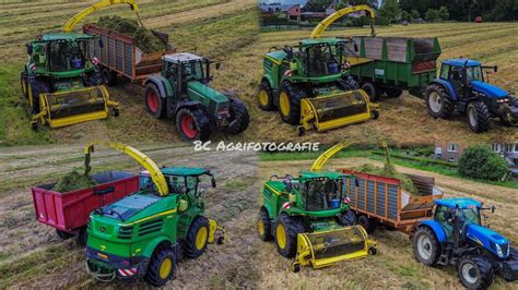 John Deere I X Fendt X New Holland Grass Silage Dairy