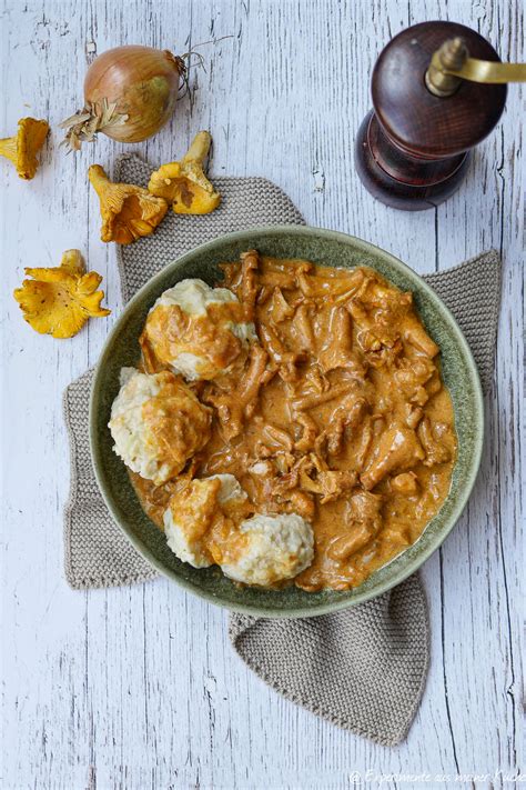 Pilzragout mit Semmelknödel Experimente aus meiner Küche