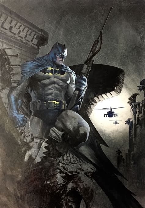 Batman Gabriele Dell Otto Batman Comic Books Comic Book Heroes