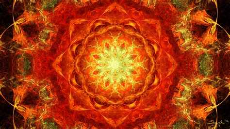 Fire Mandala By Shaych On Deviantart