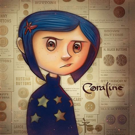 251009 Coraline By 600v On Deviantart Coraline Drawing Coraline