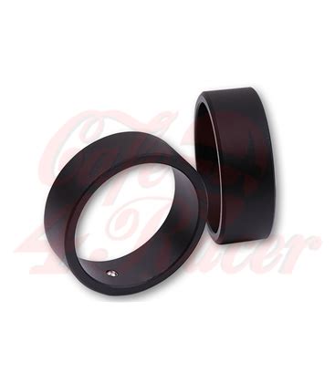 HIGHSIDER Colour Ring For Bar End Weights Black