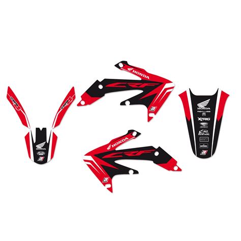 Kit Déco Blackbird Dream Graphic 4 Honda Crf 450x 04 16 Rouge