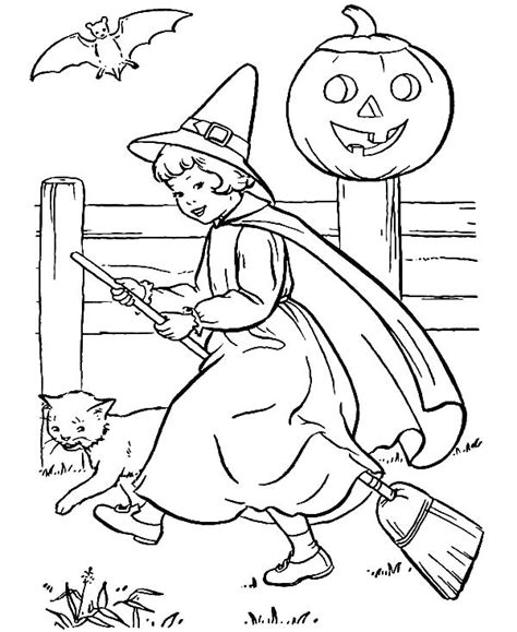 Wicked Witch Coloring Page At Getdrawings Free Download