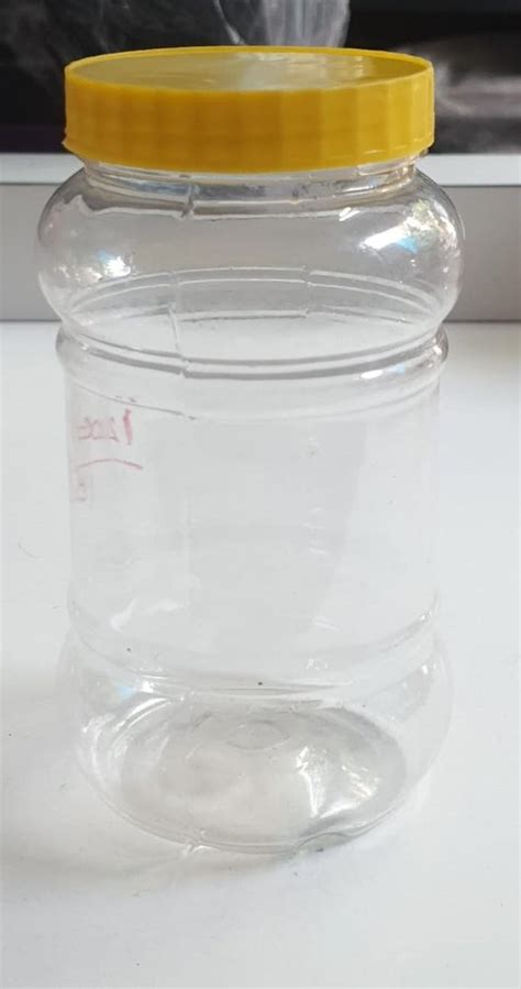 Transparent Round PLASTIC JAR 500 ML At Rs 12 50 Piece In Nagpur ID