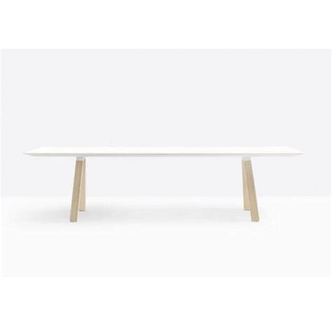 Mesa Arki Table Ark Pedrali Wood Territorio Deco