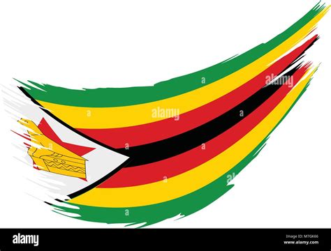 Zimbabwe Flag Vector Illustration Stock Vector Image And Art Alamy