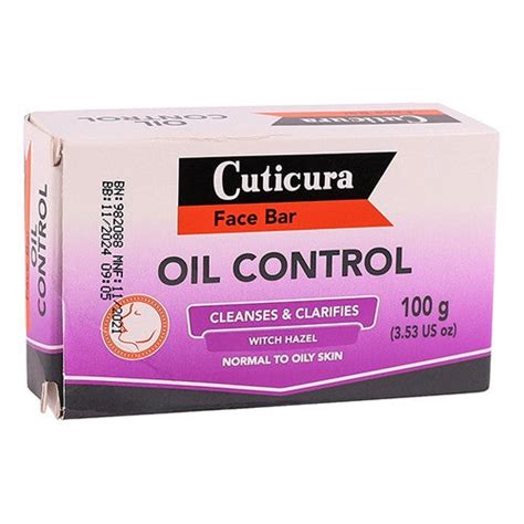 Cuticura Soap Oil Contol 100g Cura Pharm