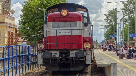 SM42 349 Polregio w trzech ujęciach we Władysławowie 10 07 2022