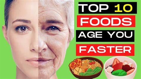 Top 10 Foods That Age You Faster Boost Health Youtube