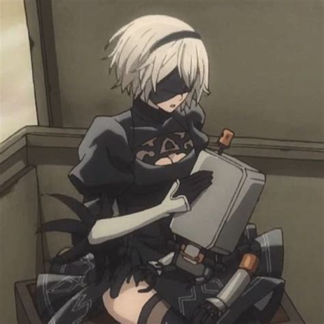 2b And 9s Matching Anime Icon Nier Automata Neir Automata Automata