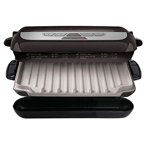 George Foreman Grp4842mb Multi Plate Evolve Grill Ceramic Grilling